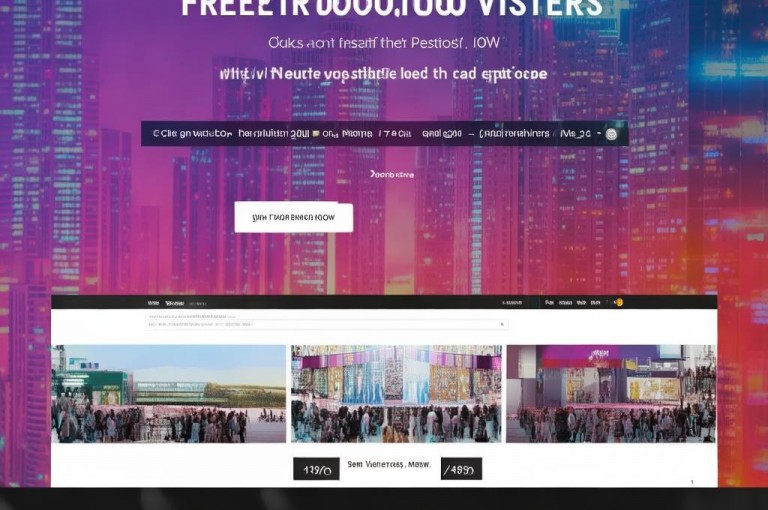抓住QQ免费1万访客的机会，提升网站流量。